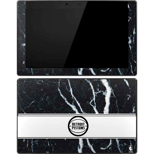 NBA Detroit Pistons Marble Surface Pro Tablet Skin