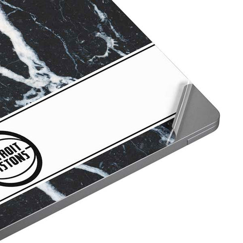 NBA Detroit Pistons Marble Universal Laptop 18in (14.6 x 10.6in) Skin
