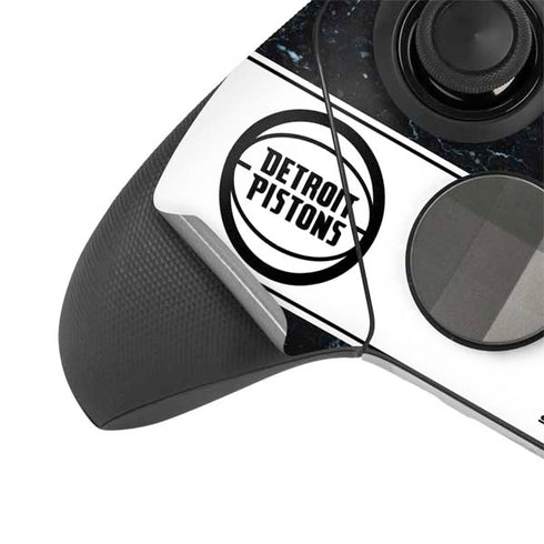 NBA Detroit Pistons Marble Xbox Elite Wireless Controller Series 2 Skin