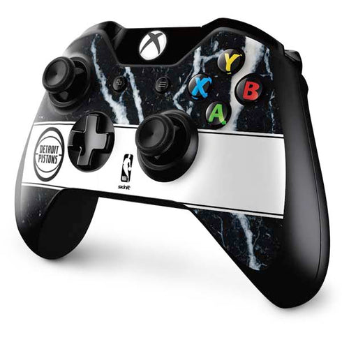 NBA Detroit Pistons Marble Xbox One Controller Skin