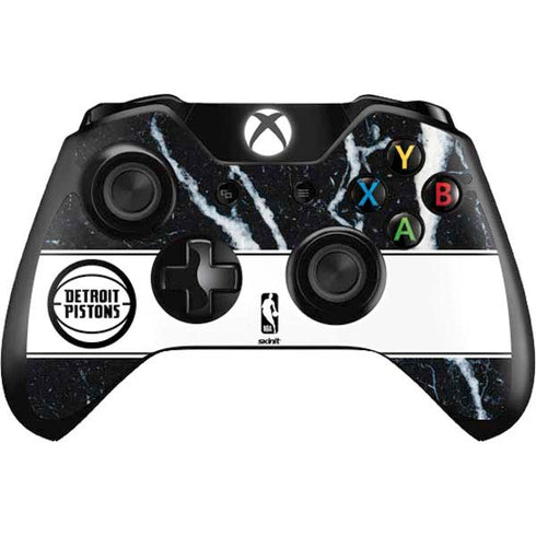 NBA Detroit Pistons Marble Xbox One Controller Skin