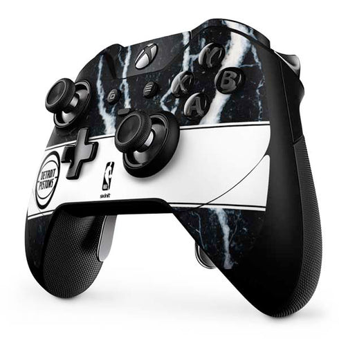 NBA Detroit Pistons Marble Xbox One Elite Controller Skin