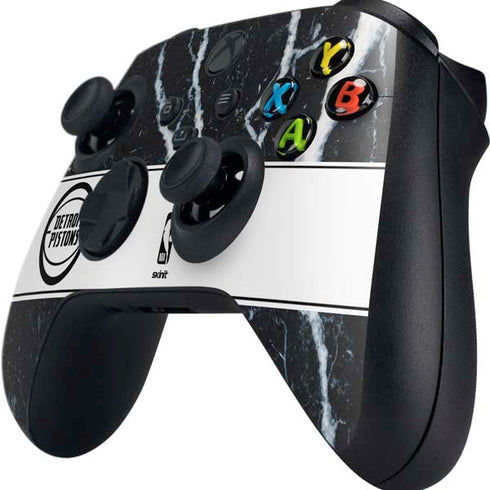 NBA Detroit Pistons Marble Xbox Series X Controller Skin