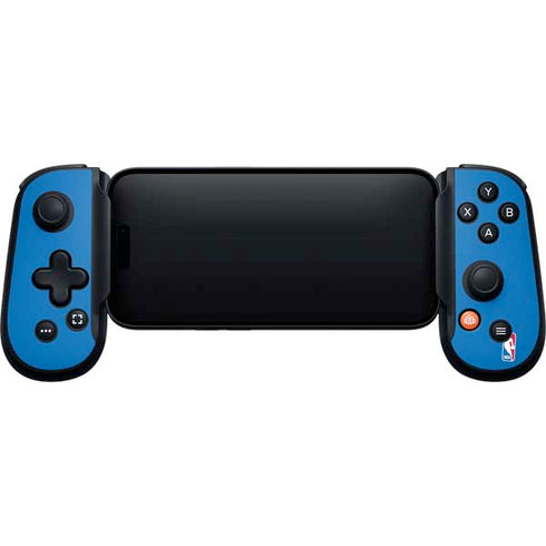 NBA Detroit Pistons Standard - Blue Backbone One for iPhone Game Controller Skin