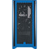 NBA Detroit Pistons Standard - Blue Corsair 4000D Tempered Glass Mid-Tower ATX Case Skin