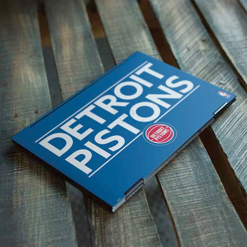 NBA Detroit Pistons Standard - Blue HP Envy Skin