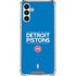 NBA Detroit Pistons Standard - Blue Galaxy A13 5G Clear Case