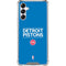 NBA Detroit Pistons Standard - Blue Galaxy A14 5G Clear Case