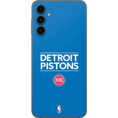 NBA Detroit Pistons Standard - Blue Galaxy A14 5G Skin