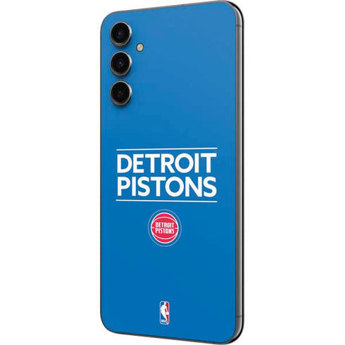 NBA Detroit Pistons Standard - Blue Galaxy A14 5G Skin