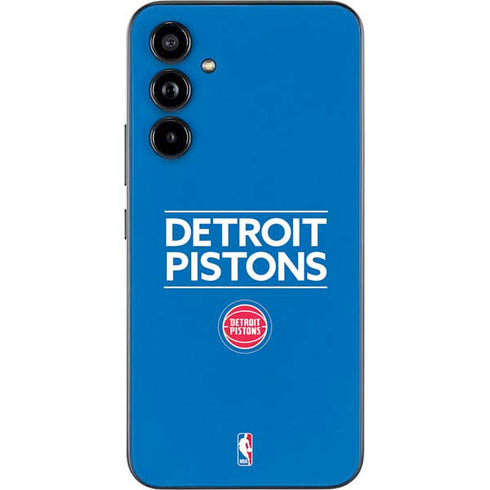 NBA Detroit Pistons Standard - Blue Galaxy A54 5G Skin