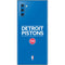 NBA Detroit Pistons Standard - Blue Galaxy Note 10 Skin