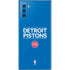 NBA Detroit Pistons Standard - Blue Galaxy Note 10 Skin