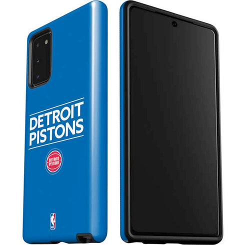 NBA Detroit Pistons Standard - Blue Galaxy Note20 5G Pro Case