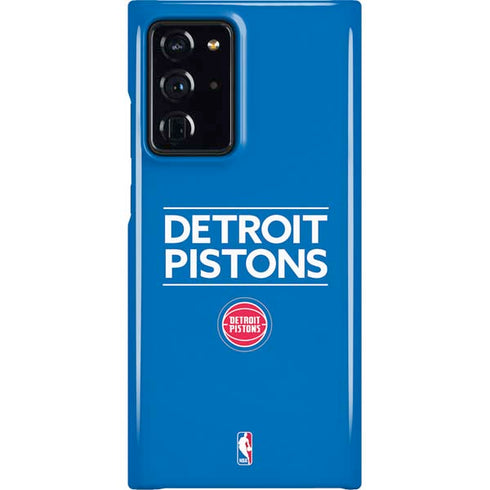 NBA Detroit Pistons Standard - Blue Galaxy Note20 Ultra 5G Lite Case
