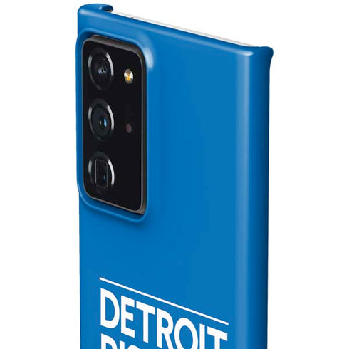 NBA Detroit Pistons Standard - Blue Galaxy Note20 Ultra 5G Lite Case
