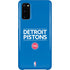 NBA Detroit Pistons Standard - Blue Galaxy S20 Lite Case