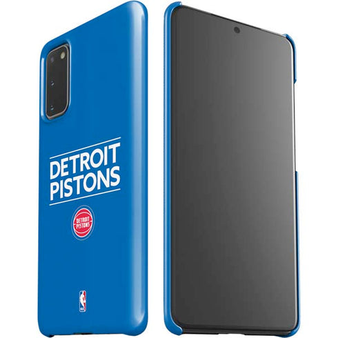 NBA Detroit Pistons Standard - Blue Galaxy S20 Lite Case