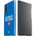 NBA Detroit Pistons Standard - Blue Galaxy S20 Lite Case