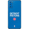 NBA Detroit Pistons Standard - Blue Galaxy S20 Skin
