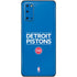 NBA Detroit Pistons Standard - Blue Galaxy S20 Skin