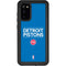 NBA Detroit Pistons Standard - Blue Galaxy S20 Waterproof Case