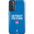 NBA Detroit Pistons Standard - Blue Galaxy S21 5G Pro Case