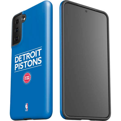 NBA Detroit Pistons Standard - Blue Galaxy S21 FE Pro Case
