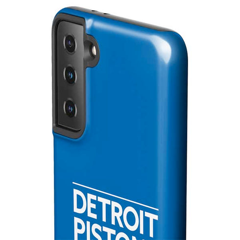 NBA Detroit Pistons Standard - Blue Galaxy S21 Plus 5G Pro Case