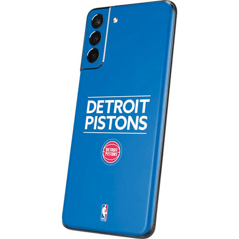 NBA Detroit Pistons Standard - Blue Galaxy S21 Plus 5G Skin