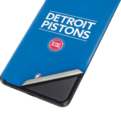NBA Detroit Pistons Standard - Blue Galaxy S21 Plus 5G Skin
