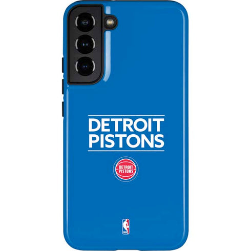 NBA Detroit Pistons Standard - Blue Galaxy S22 Plus Pro Case