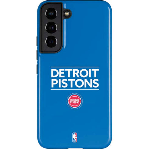 NBA Detroit Pistons Standard - Blue Galaxy S22 Pro Case