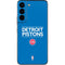 NBA Detroit Pistons Standard - Blue Galaxy S22 Skin