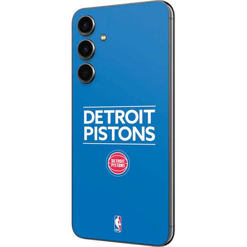 NBA Detroit Pistons Standard - Blue Galaxy S23 FE Skin