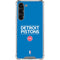 NBA Detroit Pistons Standard - Blue Galaxy S23 Plus Clear Case
