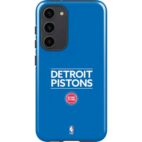 NBA Detroit Pistons Standard - Blue Galaxy S23 Plus Pro Case