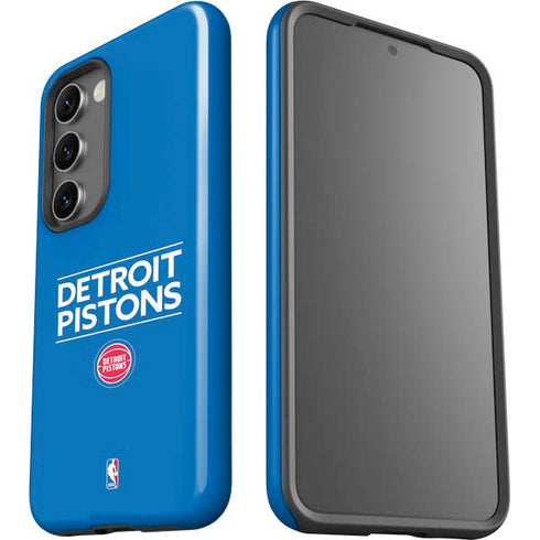 NBA Detroit Pistons Standard - Blue Galaxy S23 Plus Pro Case