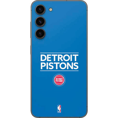 NBA Detroit Pistons Standard - Blue Galaxy S23 Plus Skin