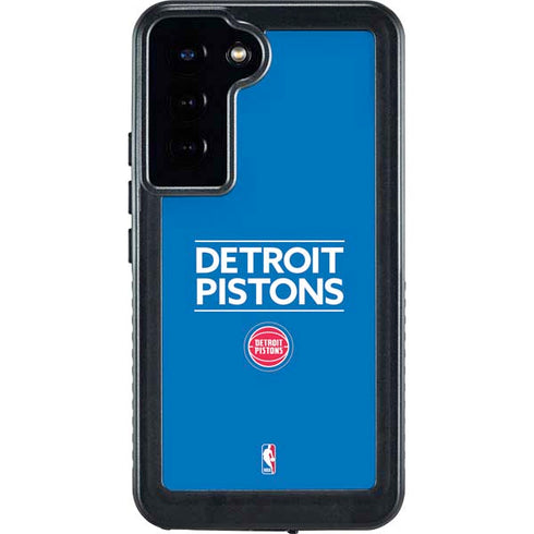 NBA Detroit Pistons Standard - Blue Galaxy S23 Plus Waterproof Case