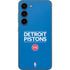 NBA Detroit Pistons Standard - Blue Galaxy S23 Skin