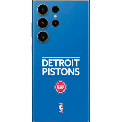 NBA Detroit Pistons Standard - Blue Galaxy S23 Ultra Skin