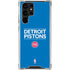 NBA Detroit Pistons Standard - Blue Galaxy S24 Ultra Clear Case