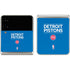 NBA Detroit Pistons Standard - Blue Galaxy Z Flip3 5G Skin