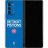 NBA Detroit Pistons Standard - Blue Galaxy Z Fold2 5G Skin