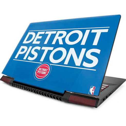 NBA Detroit Pistons Standard - Blue Lenovo IdeaPad Skin