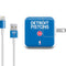NBA Detroit Pistons Standard - Blue iPad Charger (10W USB) Skin