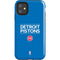 NBA Detroit Pistons Standard - Blue iPhone 11 Impact Case