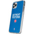 NBA Detroit Pistons Standard - Blue iPhone 11 Pro Clear Case