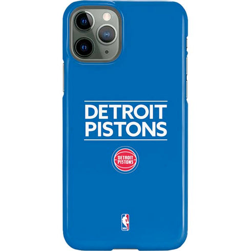 NBA Detroit Pistons Standard - Blue iPhone 11 Pro Lite Case